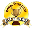 rated as excelent of 5cup